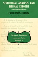 Structural Analysis and Biblical Exegesis: Interpretational Essays 0915138026 Book Cover