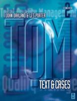 Total Quality Management: Text With Cases (Contemporary Business) 0750621249 Book Cover
