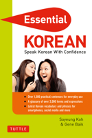 Essential Korean: Speak Korean with Confidence! (Korean Phrasebook and Dictionary) 0804842418 Book Cover