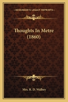 Thoughts in Metre 143735131X Book Cover