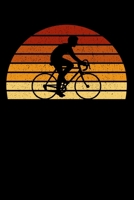 Racing Cyclist Notebook: Vintage Sunset Cycling 6 x 9 (A5) Graph Paper Squared Journal Gift For Bikers And Racing Cyclists (108 Pages) 1673584462 Book Cover