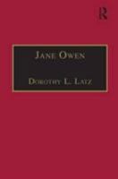 Jane Owen (Early Modern Englishwoman: a Facsimile Library of Essential Works) 1840142227 Book Cover