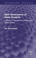 New Dimensions of Deep Analysis: A Study of Telepathy in Interpersonal Relationships 103295454X Book Cover