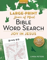 Peace of Mind Bible Word Search: Joy in Jesus 168099977X Book Cover