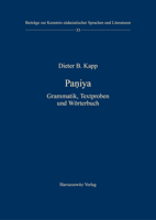 Paniya: Grammatik, Textproben Und Worterbuch (Beitrage Zur Kenntnis Sudasiatischer Sprachen Und Literaturen) 3447114479 Book Cover