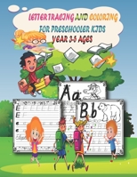 Letter Tracing and Coloring For Preschooler Kids Ages 3-5 Year: My first ABC Learn to Write Book for Breschoolers, Letter Tracing and Coloring Books f B08KQTY3ZR Book Cover