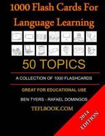 1,000 Flash Cards for Language Learning 1491056177 Book Cover