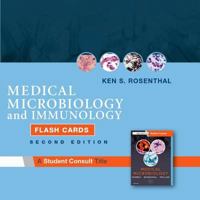 Medical Microbiology and Immunology Flash Cards: with STUDENT CONSULT Online and Print 0323462243 Book Cover