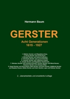 Gerster: Acht Generationen 1615 -1927 3751958258 Book Cover