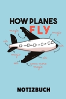 How Planes Fly Notizbuch: A5 LINIERT Camping Logbuch Geschenkidee f�r Camping Fans Outdoor Zubeh�r Tagebuch f�r Reisen mit Wohnwagen Campingurlaub Wohnmobilreise 1699020701 Book Cover