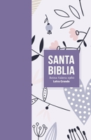 Biblia RVR 1960 Letra Grande Tamaño Manual Símil Piel Lila (Bible RVR 1960 Large Print Handsize LeatherLike Lilac (Spanish Edition) 8418853263 Book Cover