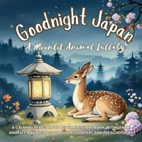 Goodnight Japan: A Moonlit Animal Lullaby: A calming read-aloud bedtime picture book with gentle animals and night sounds for toddlers and ... Lullabies for Calm Bedtimes (Ages 2–6)) B0FMNHL22S Book Cover