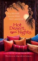 Hot Desert Nights: Mistress to a Sheikh + Desert Rake + Blackmailed by the Sheikh 0373837216 Book Cover