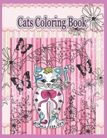 Cats coloring book 1720056595 Book Cover