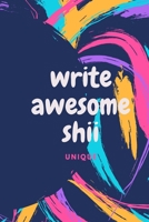 write awesome shii 1696300592 Book Cover