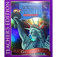 Houghton Mifflin Social Studies Georgia: Teacher Edition Level 3 2006 0618510877 Book Cover