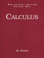 Calculus: Preliminary Edition 020150409X Book Cover