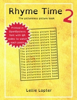 Rhyme Time 2: The pictureless picture book B0CGL7H7DW Book Cover