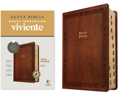 Biblia Letra Gigante Ntv Con Filament (Sentipiel, Café Rojizo, Índice, Letra Roja) B0H57C56SF Book Cover