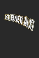Kleiner Alki: Monatsplaner, Termin-Kalender | Geschenk-Idee für Bier-Trinker & JGA | A5 | 120 Seiten (German Edition) 1688493182 Book Cover