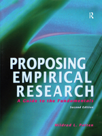 Proposing Empirical Research: A Guide to the Fundamentals 1884585892 Book Cover