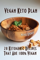 Vegan Keto Plan: 28 Ketogenic Recipes That Are 100% Vegan 1706421516 Book Cover