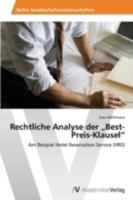 Rechtliche Analyse Der Best-Preis-Klausel" 3639479173 Book Cover