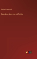 Gespräche über und mit Tolstoi 3563198004 Book Cover