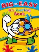 Big and Easy Colouring Book - Tortoise: Big Pictures, Bold Outlines, Perfect for Children Just Start 1782701141 Book Cover