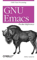 GNU Emacs Pocket Reference 1565924967 Book Cover