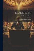 Leadership: The William Belden Noble Lectures 1022154699 Book Cover