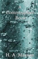 A Commonplace Book 0998482943 Book Cover