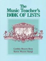 Music Teacher's Book of Lists 0136735002 Book Cover