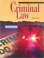 Black Letter Outline on Criminal Law 0314180575 Book Cover