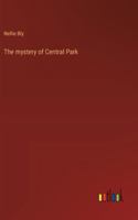 The mystery of Central Park 3368940392 Book Cover
