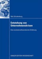 Entstehung Von Unternehmenskrisen 383491391X Book Cover