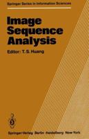 Image Sequence Analysis 3642870392 Book Cover