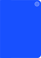 Cornflower Blue B6 Lined Notebook 1968671641 Book Cover