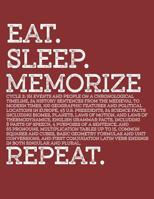 My Red Memorization Notebook 1096124998 Book Cover