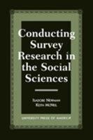 Conducting Survey Research in the Social Sciences 076181227X Book Cover