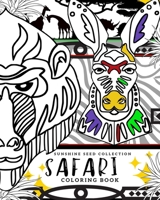 Safari Coloring Book: Sunshine Seeds Collection 0991039947 Book Cover