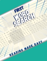 First Word Search Reading Made Easy: Active Games For Seniors With Dementia - Lower Your Brain Age Word Search Scrable Word Puzzles Activity Book, ... Hidden Message Brain vs Brain Puzzle Game B08TSHJLDF Book Cover