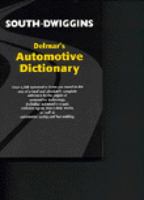 Delmar's Automotive Dictionary (Reference) 0827374054 Book Cover