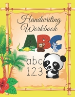 Trace Letters Alphabet Handwriting Practice Workbook for Kids: Alphabet and number Handwriting Practice workbook for kids,Preschool writing Workbook ... for Pre K. ABC 123 print handwriting book B09DMW56J6 Book Cover