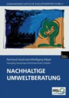 Nachhaltige Umweltberatung: Evaluation Eines Forderprogramms Der Deutschen Bundesstiftung Umwelt 3810029076 Book Cover