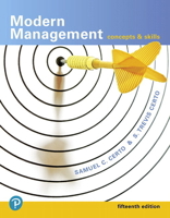 Modern Management 0136010164 Book Cover