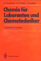 Chemie Fur Laboranten Und Chemotechniker: Analytische Chemie 3540501371 Book Cover