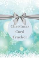 Christmas Card Tracker: A-Z organizer to keep track of names, address, and sent and received Christmas cards for six years 1081360607 Book Cover