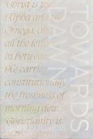 Towards Dawn: Essays in Hopefulness 1685782744 Book Cover