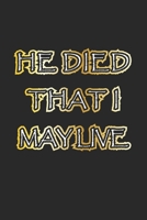 He died that I may live: Notizbuch Geschenk-Idee - Karo - A5 - 120 Seiten 108735255X Book Cover